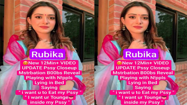 Rubika Beautiful Model ,New 12Min – Premium Live
