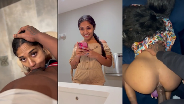 Ind Nri Girl Interracial Blowjob – Fucking Hard Anal With Her Boyfriend