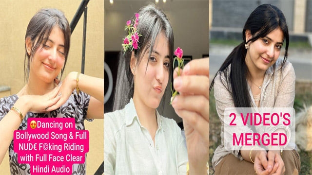 Desi GF Dancing on Bollywood Song – Full Nude Fucking Riding with Full Face Clear Hindi Audio