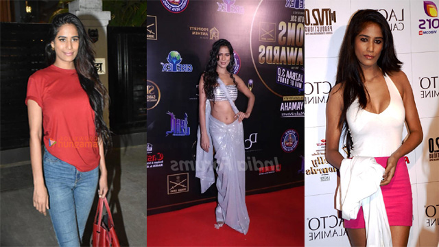 Viral Model Poonam Pandey – Saree Trip Nude Porn Video