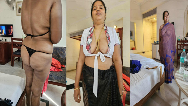 Tamil Beautiful Mom Nude Show in Hotel