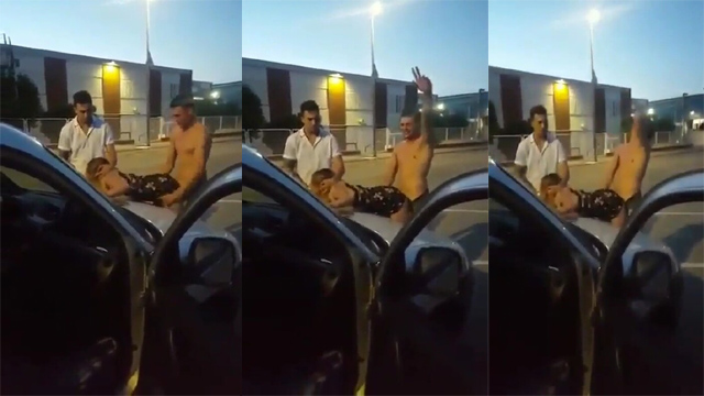 Two Friends Hardly Fucking A Street Prostitute Video
