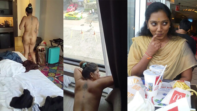 Mallu Cheating Wife Sonali Fucking – Balcony Front of Window Video HD