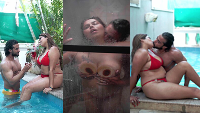 Preeti Puneet Enjoyed By Dude In The Pool – App Content Video